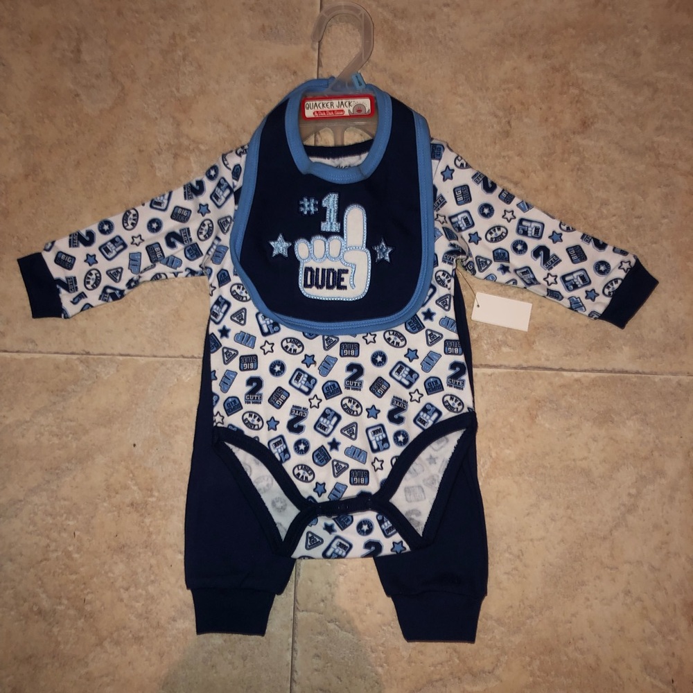 3-6 Month onesie set